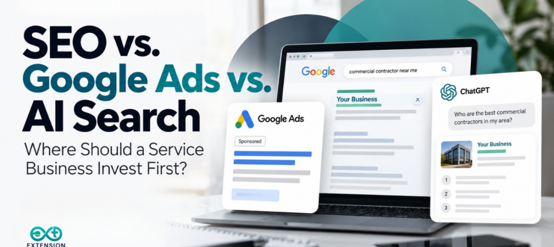 SEO vs Google Ads vs AI Search