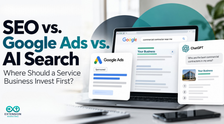 SEO vs Google Ads vs AI Search
